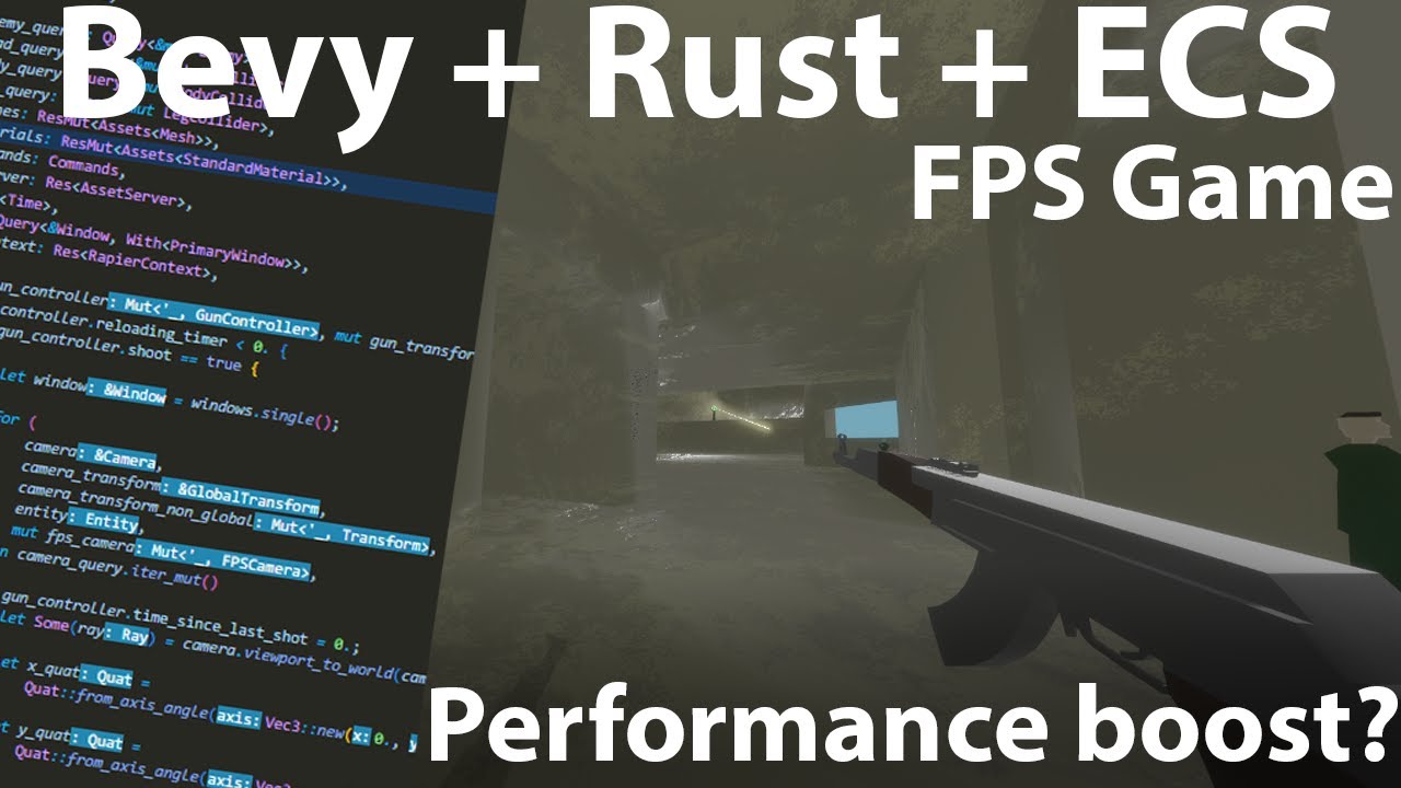 Making an FPS game with Bevy and Rust!