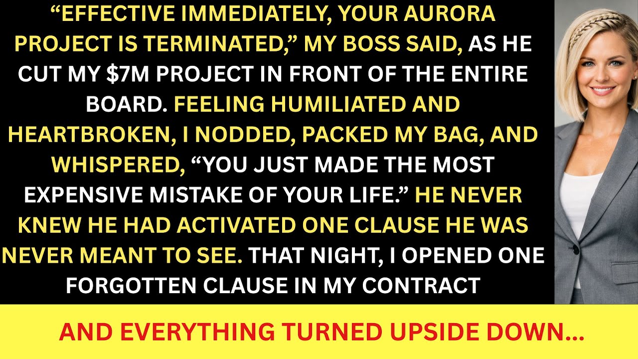 MY BOSS ENDED MY $7M PROJECT WITHOUT A CAUSE, THEN ARBITRATION WAS TRIGGERED...