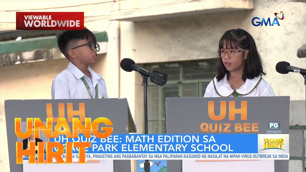 UH Quiz Bee: Math Edition sa Caloocan City | Unang Hirit