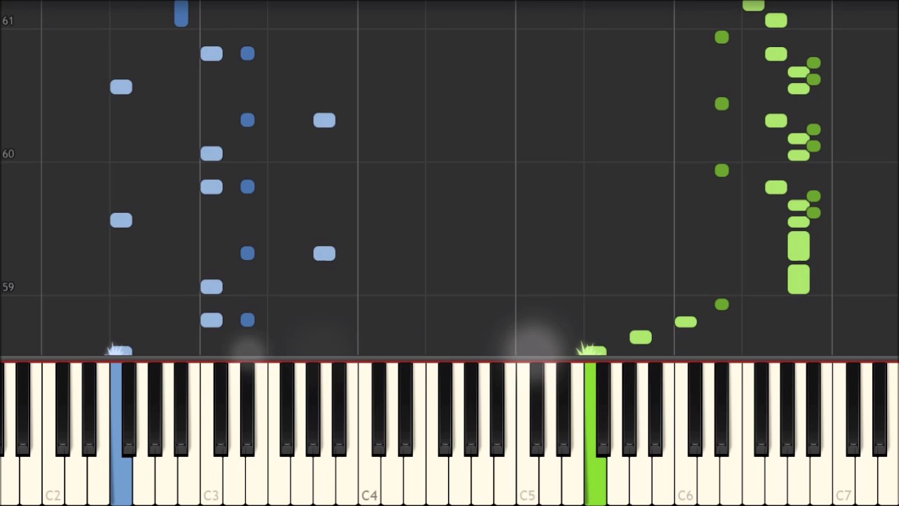 Clarinet Polka - Polish Folk Melody [Piano Tutorial] (Synthesia)