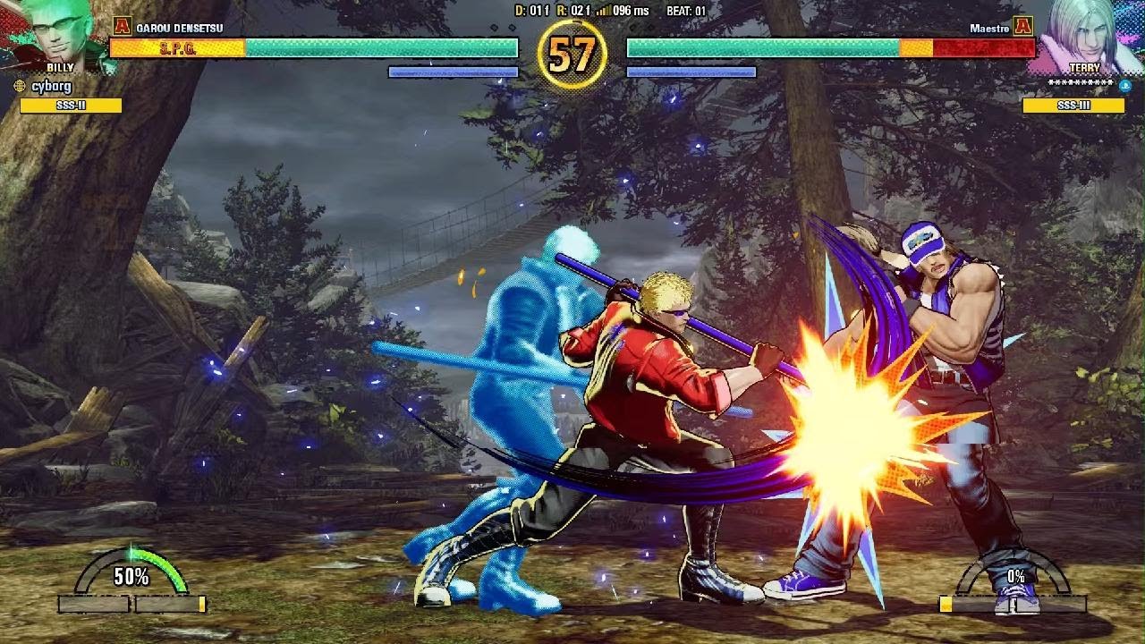 FATAL FURY:Cyborg vs clon Cuna de lobos #25 tornament online top 8 