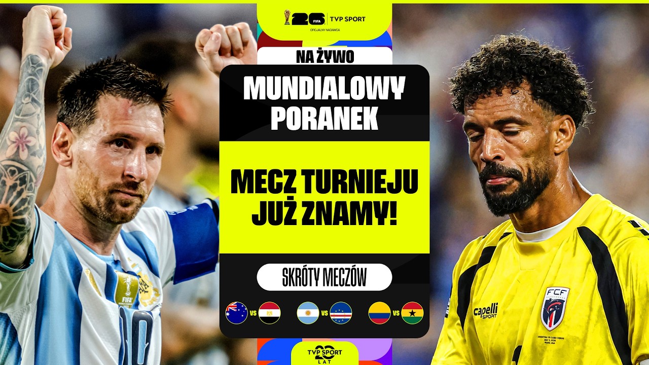 MUNDIALOWY PORANEK #23 | KOLEJNA SZALONA NOC ZA NAMI!