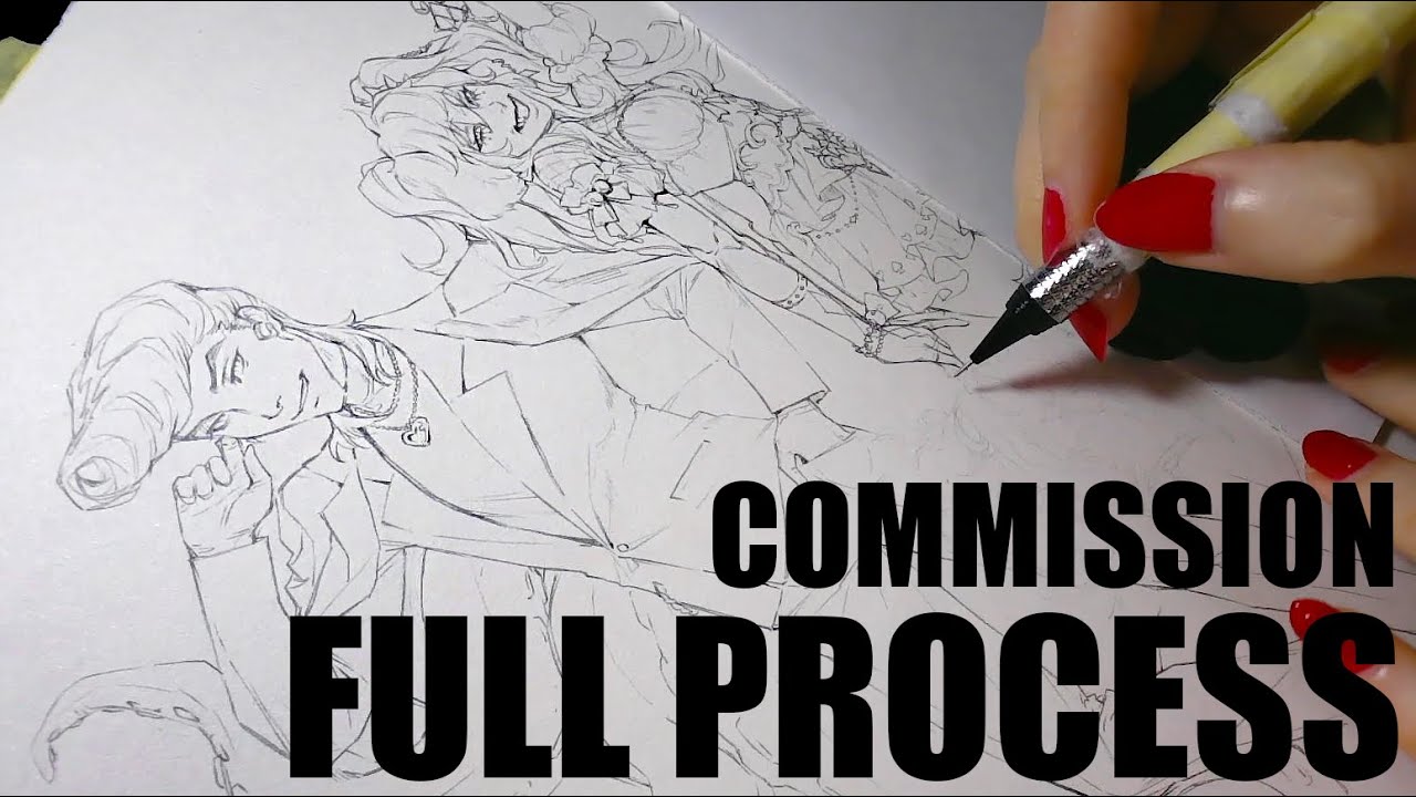 Commission ✏️full process✏️