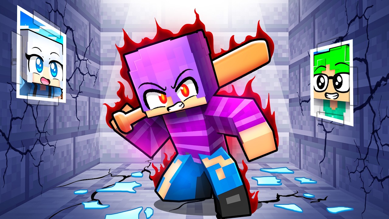 Friend is FURIOUS in Minecraft!