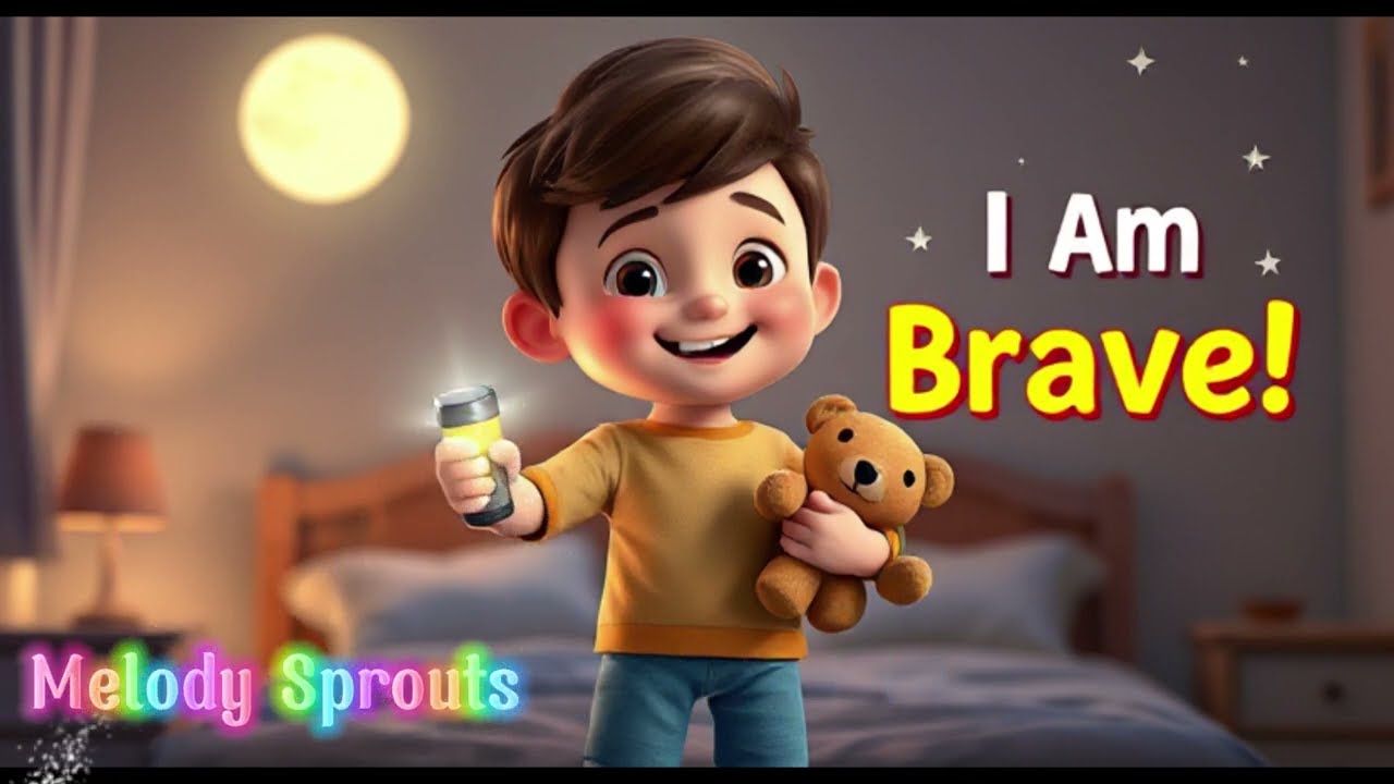 I Am Brave! 🌟 | Melody Sprouts | Children Song