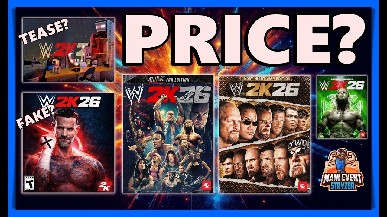 WWE 2K26 Breaks Glass, Another Edition, & Price Leaks Early?
