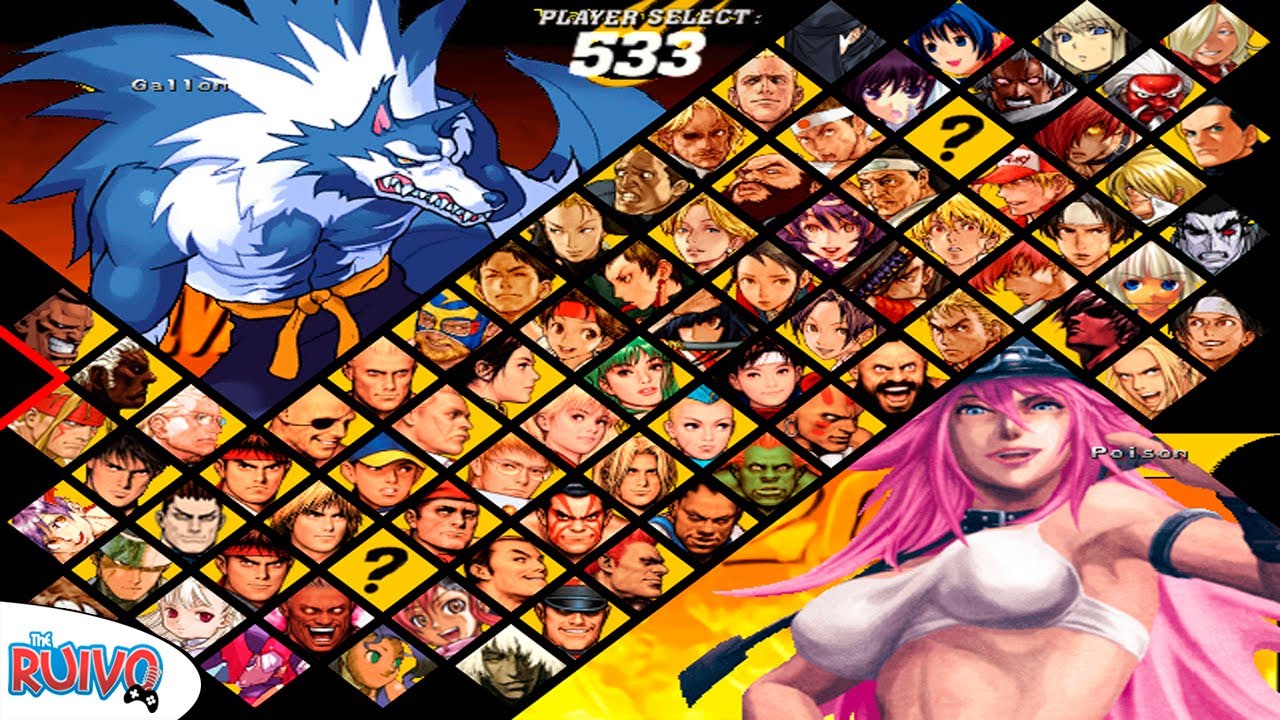 Capcom vs. SNK 2 DX - NOVO Jogo na Área!