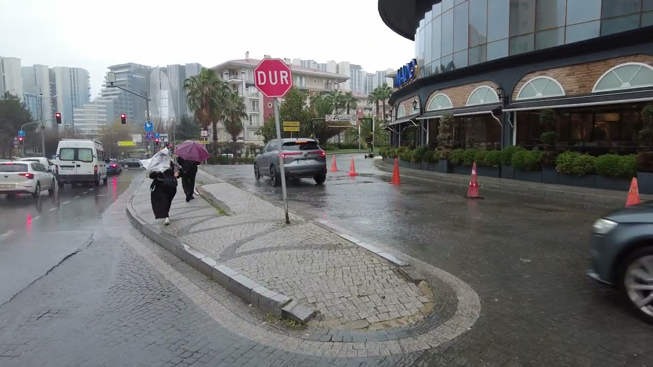 Istanbul Walking Tour - Ataköy (Bakırköy) - The Garden City 4K