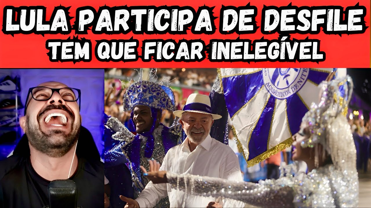 Lula participa de desfile e pode se tornar inelegível. #4k #4kvideo