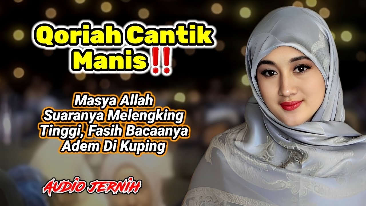 Tilawah Merdu Paling Bikin Merinding‼️ Membuat Hati Damai, Qoriah Cantik