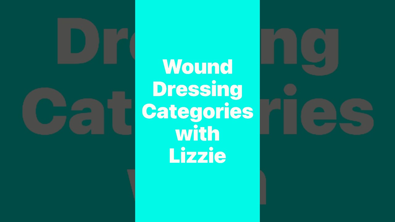 Wound Dressing Categories with Lizzie: Hydrofera Blue&trade;️
