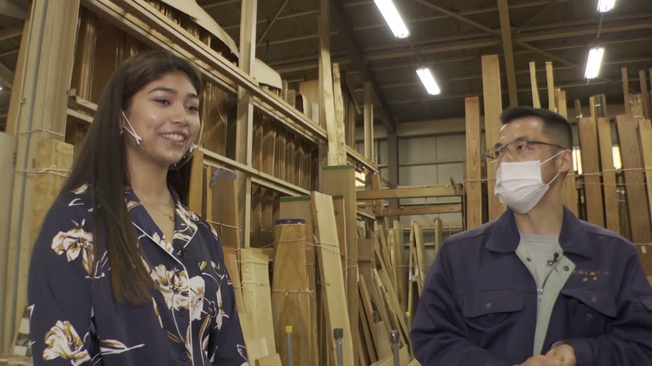 Priyanka visited a town of lumber yards, Shinkiba _Channel JAPAN ＃4/2022