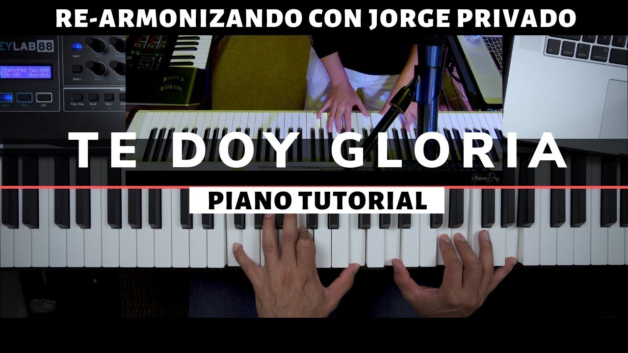 Te Doy Gloria [Jorge Privado Piano Tutorial]