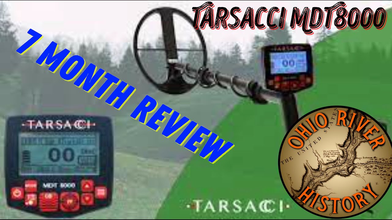 Tarsacci MDT 8000 review #review #Tarsacci #MDT8000 #metaldetector #MondayDigs #OhioRiverHistory