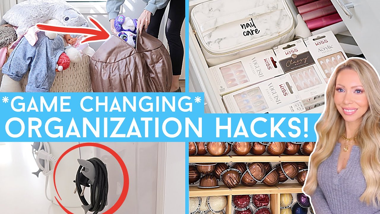 12 GAME CHANGING Organization Hacks to Make 2022 Your Most Organized Year Ever!