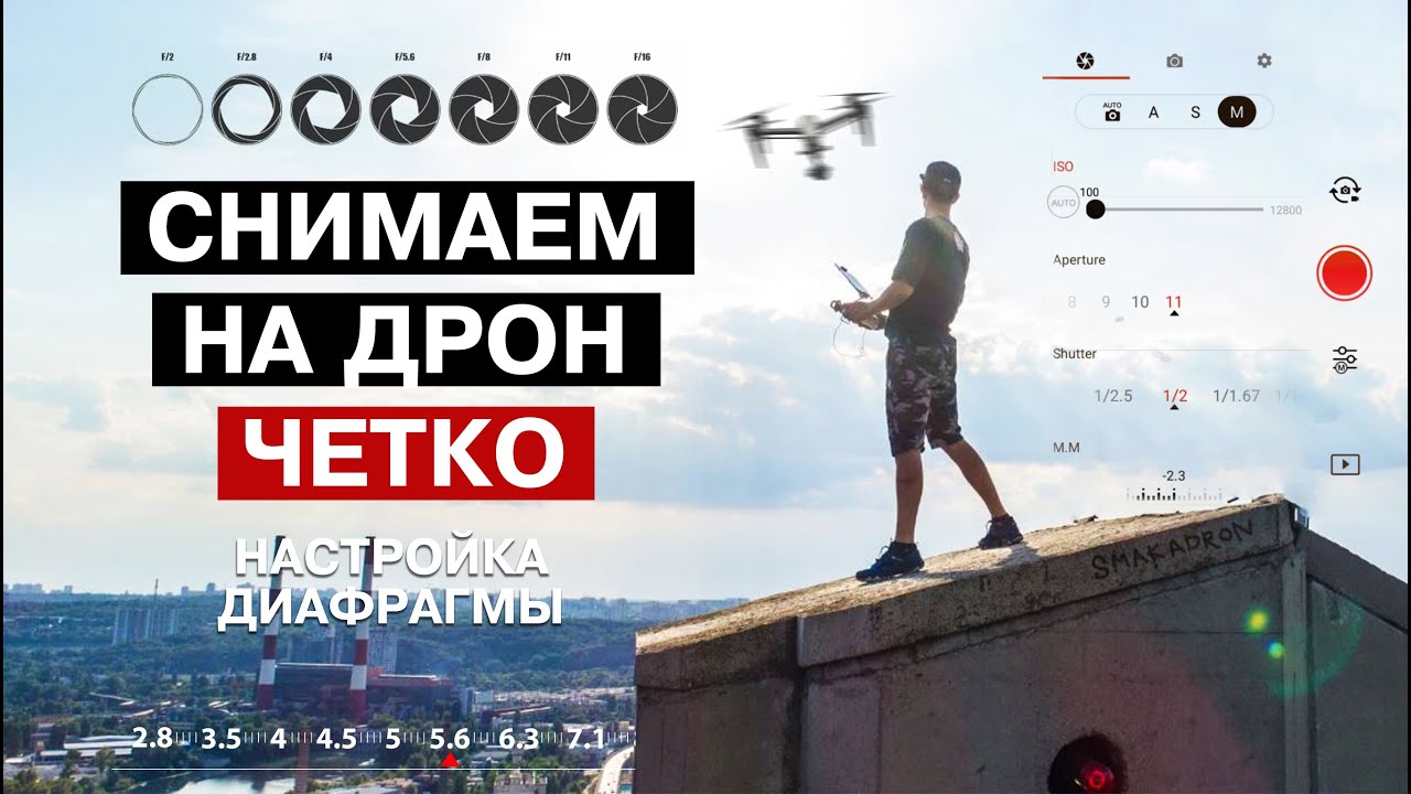 НА КАКОЙ ДИАФРАГМЕ СНИМАТЬ ДРОНОМ? ЧТО ТАКОЕ ДИФРАКЦИЯ? ТЕСТЫ.