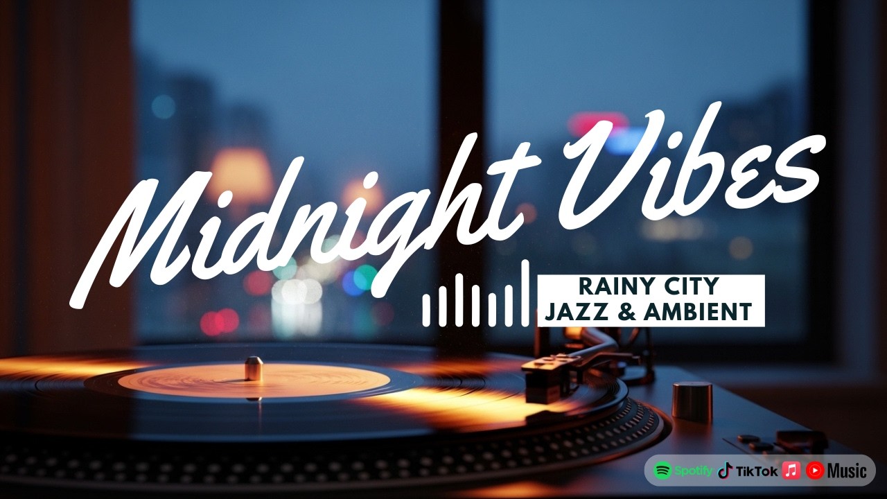 Midnight Vibes — Rainy City Jazz & Ambient