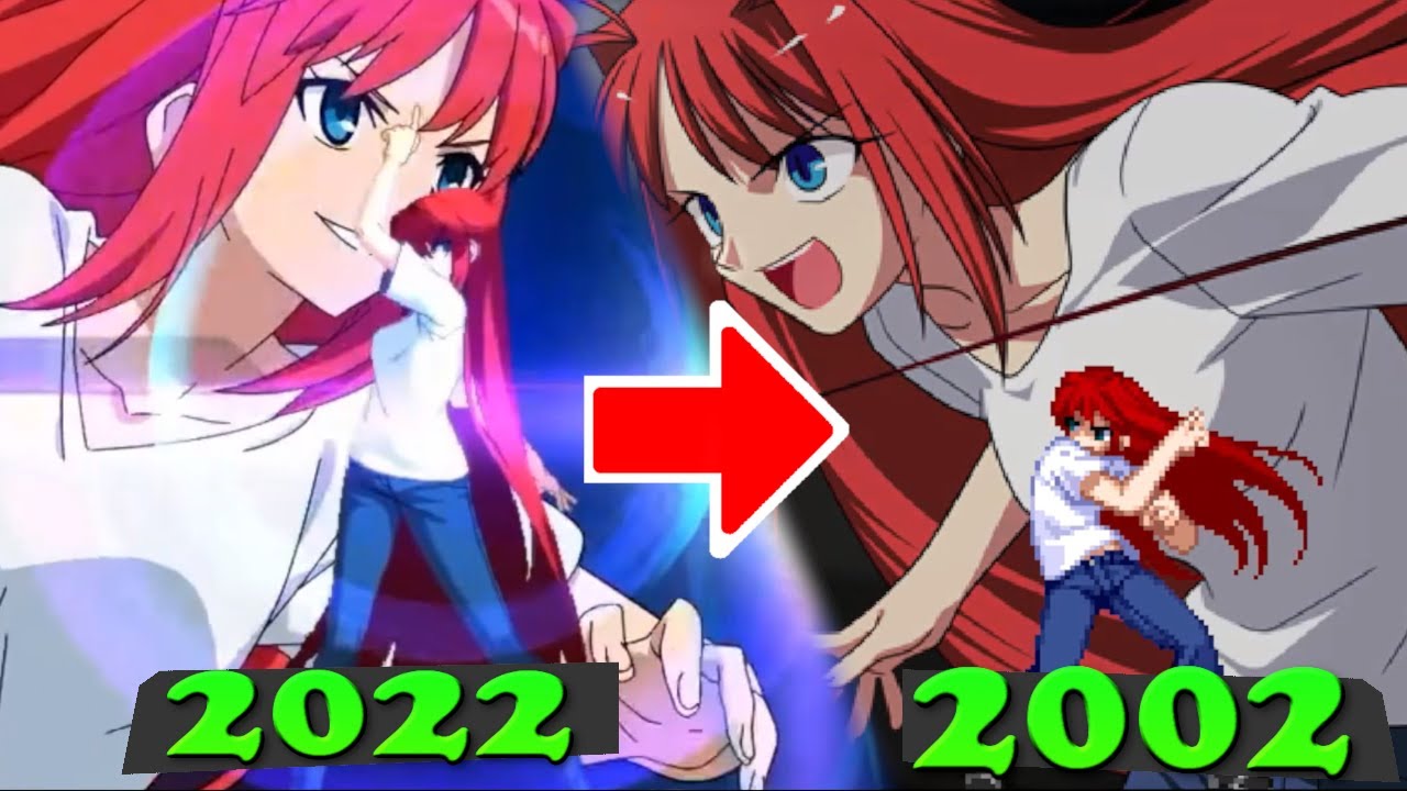 Aoko Trailer moveset comparison [MBTL vs MBAACC]