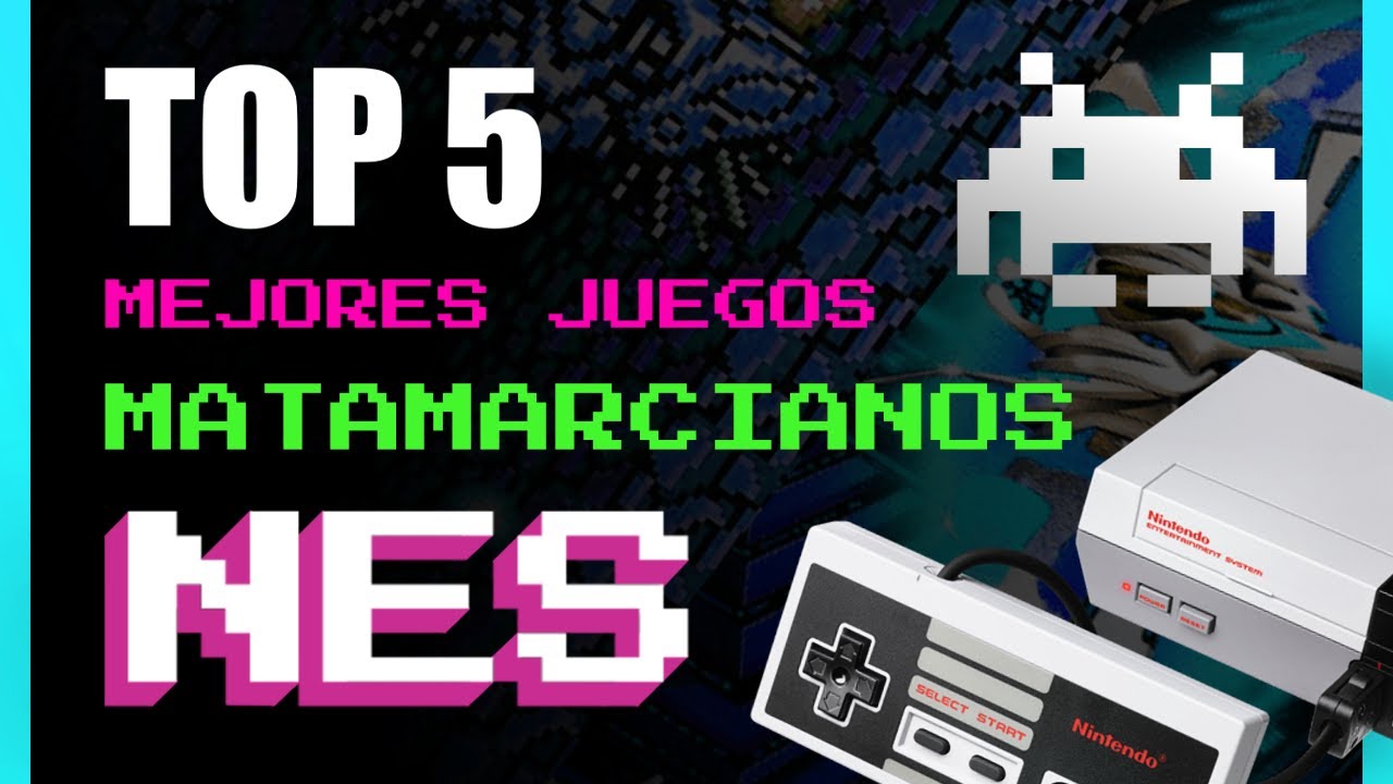😉 MEJORES Matamarcianos de SCROLL VERTICAL para NES ✨🕹️