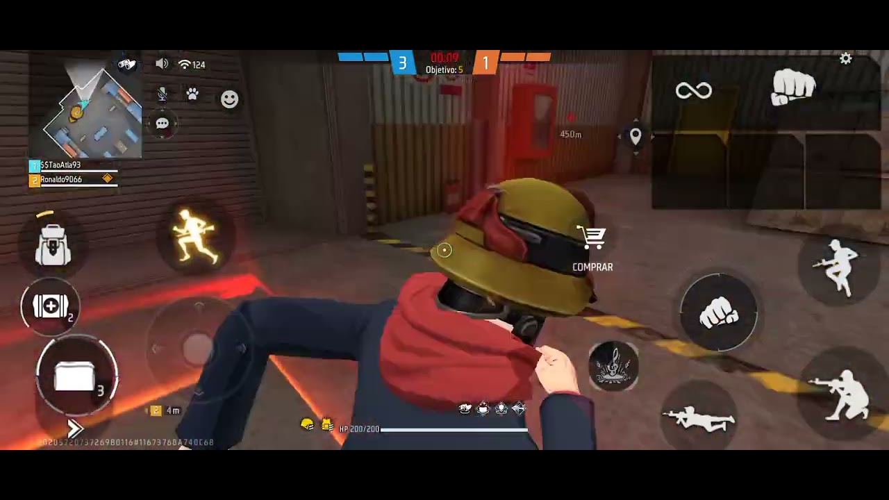 Mi primer video de Free Fire 😎🤠💙