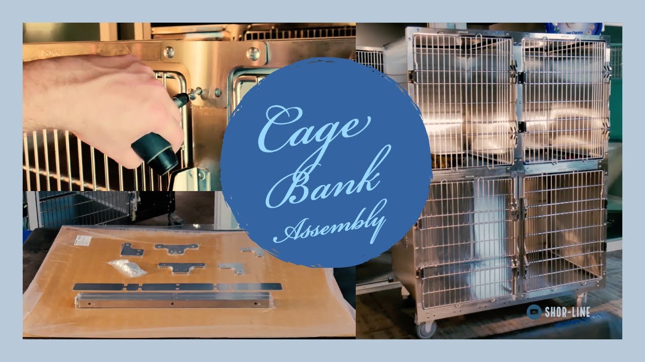 Unboxing and Assembling Your Four Foot Deluxe Cage Bank Assembly