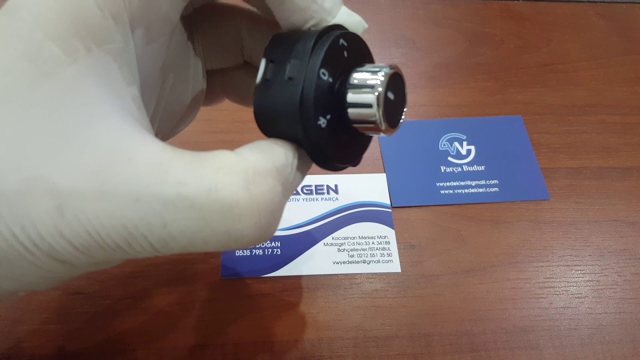 Polo Ayna Ayar D&uuml;ğmesi 6R1959565F