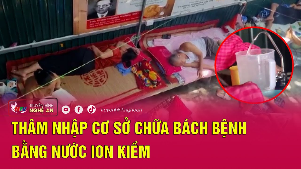 Thâm nhập cơ sở chữa bách bệnh bằng nước Ion kiềm