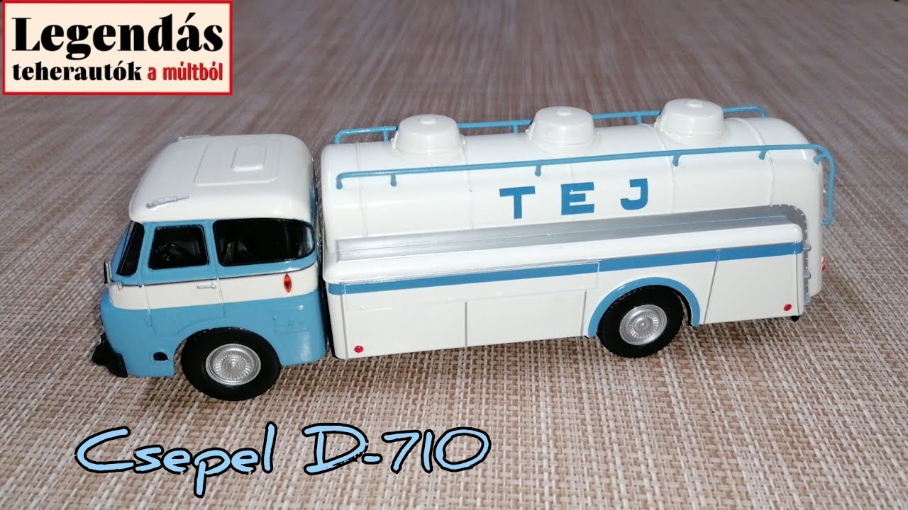 Deagostini - Legendás Teherautók a múltból 5.szám - Csepel D-710