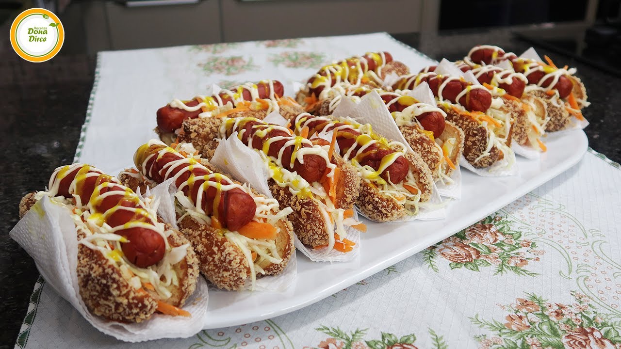 UM CACHORRO QUENTE QUE VOCÊ NUNCA VIU ANTES! Hot Dog Coreano  #650