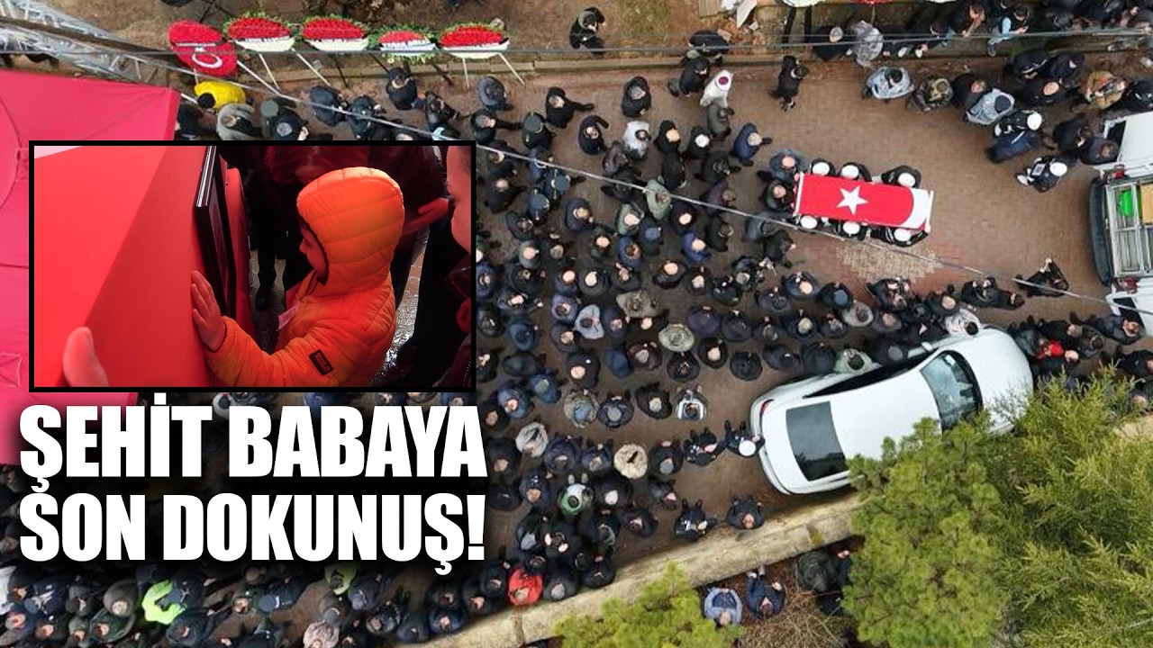 Şehit Polis Memuru Serkan &Uuml;nal, Son Yolculuğuna Uğurlandı