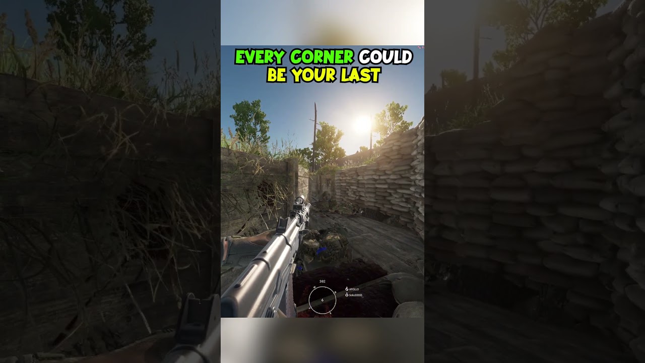 No Room For Mistakes In The TRENCHES 😱 #armareforger #gaming