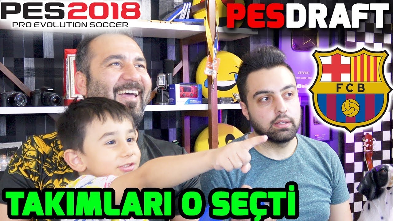EGEMEN KAAN TAKIMLARIMIZI SEÇTİ! | PES 2018 PESDRAFT