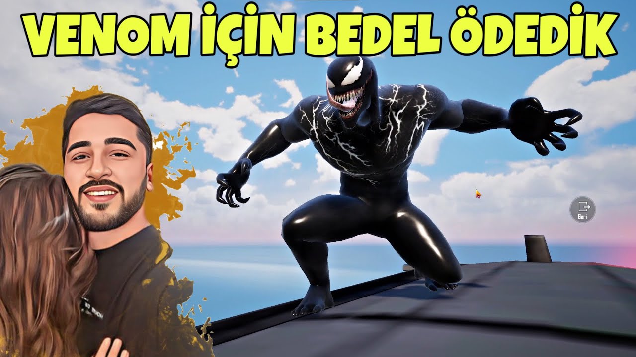 YENİ VENOM MODU GELDİ, VENOM OLMAK İÇİN BEDEL ÖDEDİK! -PUBG MOBİLE
