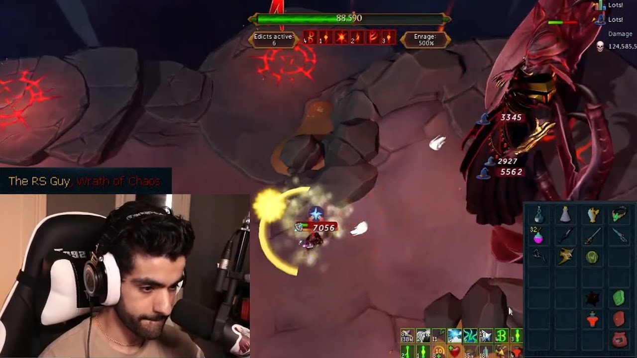 500% enrage solo zamorak with no food