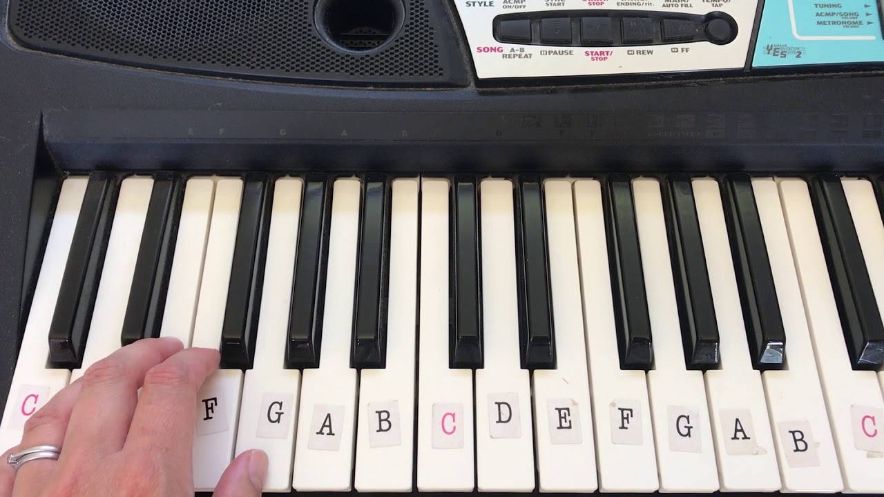 Keyboard accompaniment function