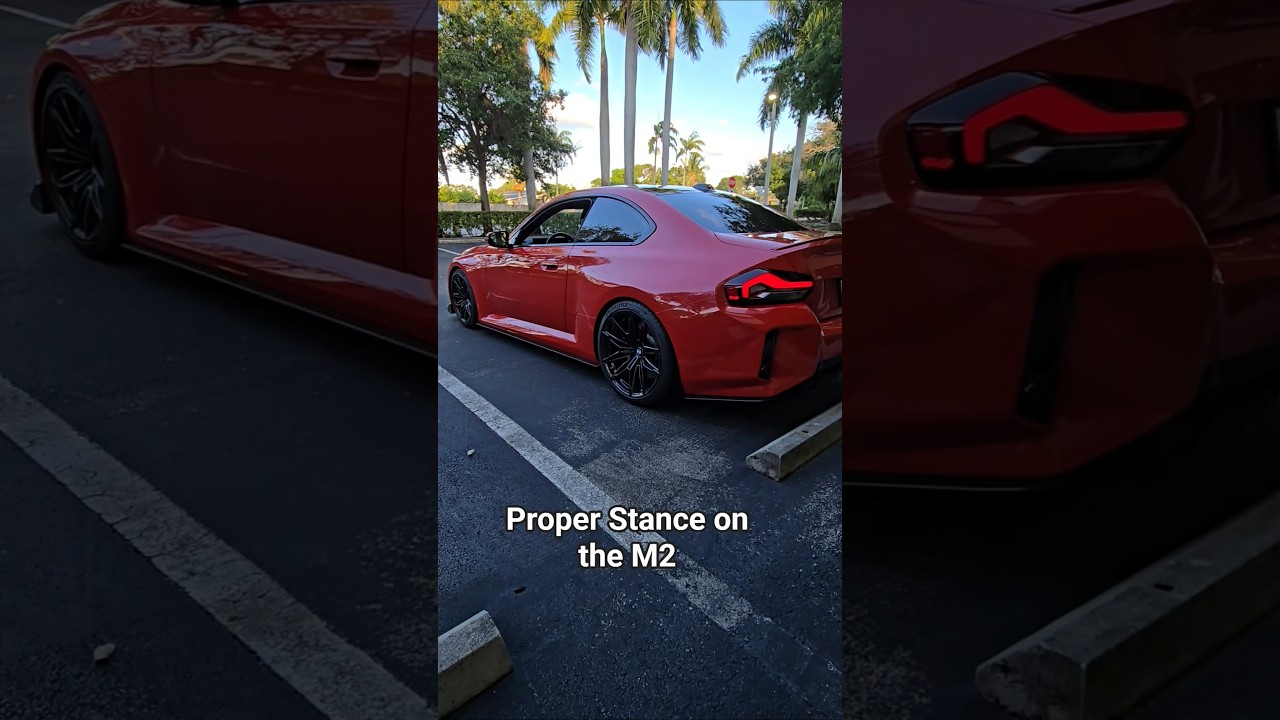 G87 M2 with KW H.A.S. Kit and Burger Tuning Spacers