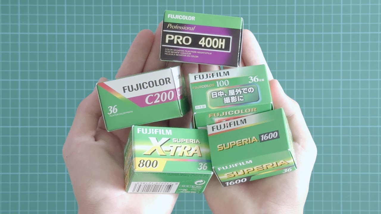 Shooting 5 Dead Fuji Film Stocks