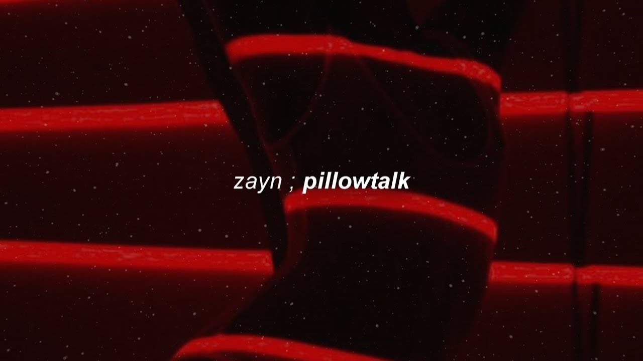 zayn — pillowtalk (sub. español & lyrics)
