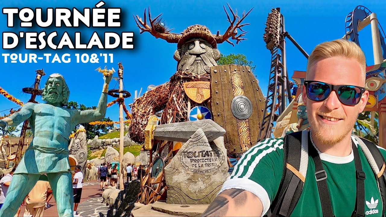 Top Achterbahn Neuheit für Europa! | Tour-Tag 10 &' 11 | Parc Astérix | Vlog