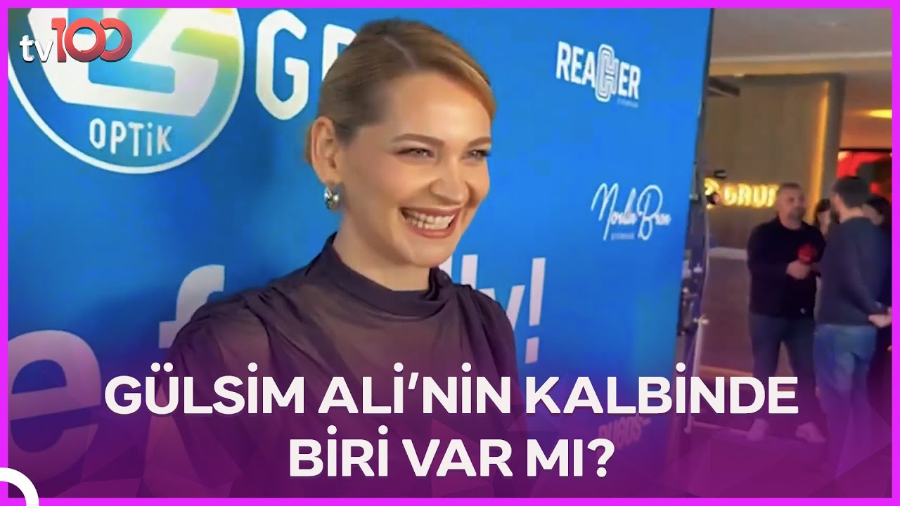 G&uuml;lsim Ali'den Aşk Hayatı İle İlgili Samimi A&ccedil;ıklamalar!