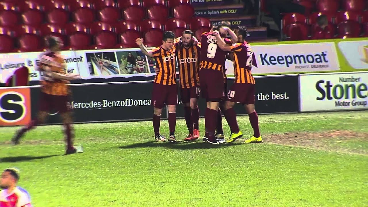 Doncaster Rovers 0-3 Bradford City - League One Highlights