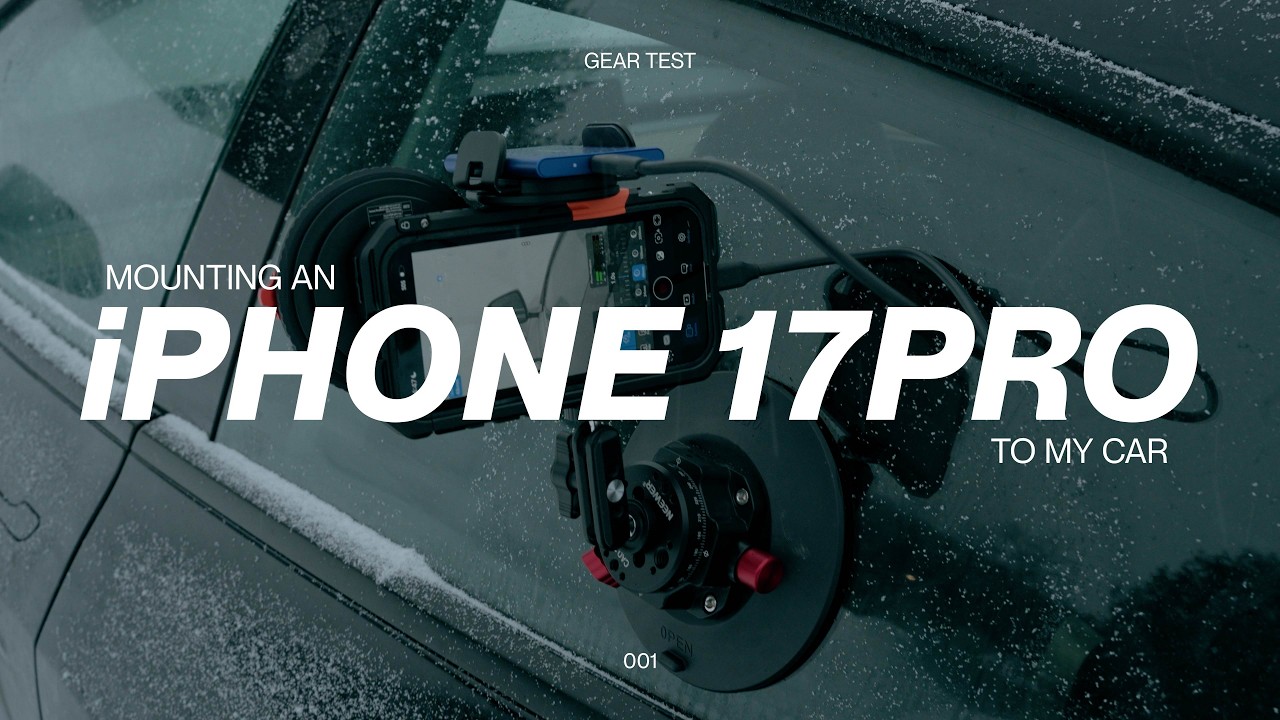 Mounting An iPhone 17 Pro To My Tesla
