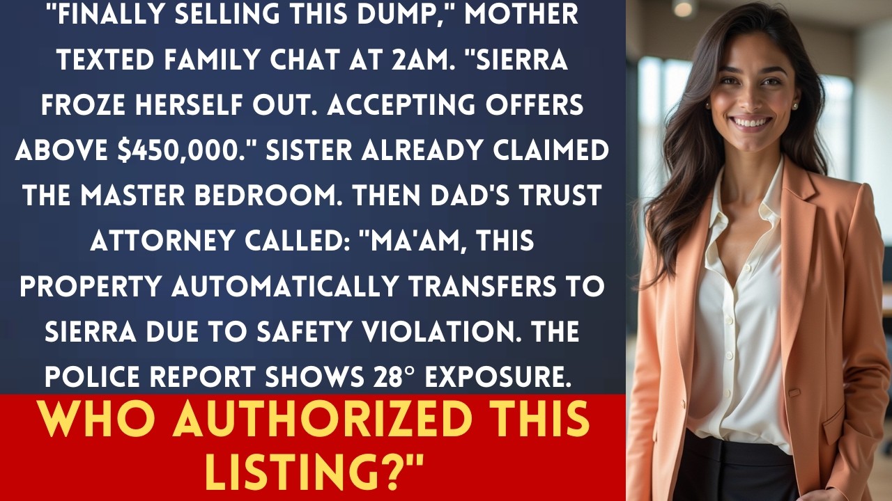 Mother Listed My 'Abandoned' Trust House For Sale — Then Her Attorney Saw The Safety Clause Report