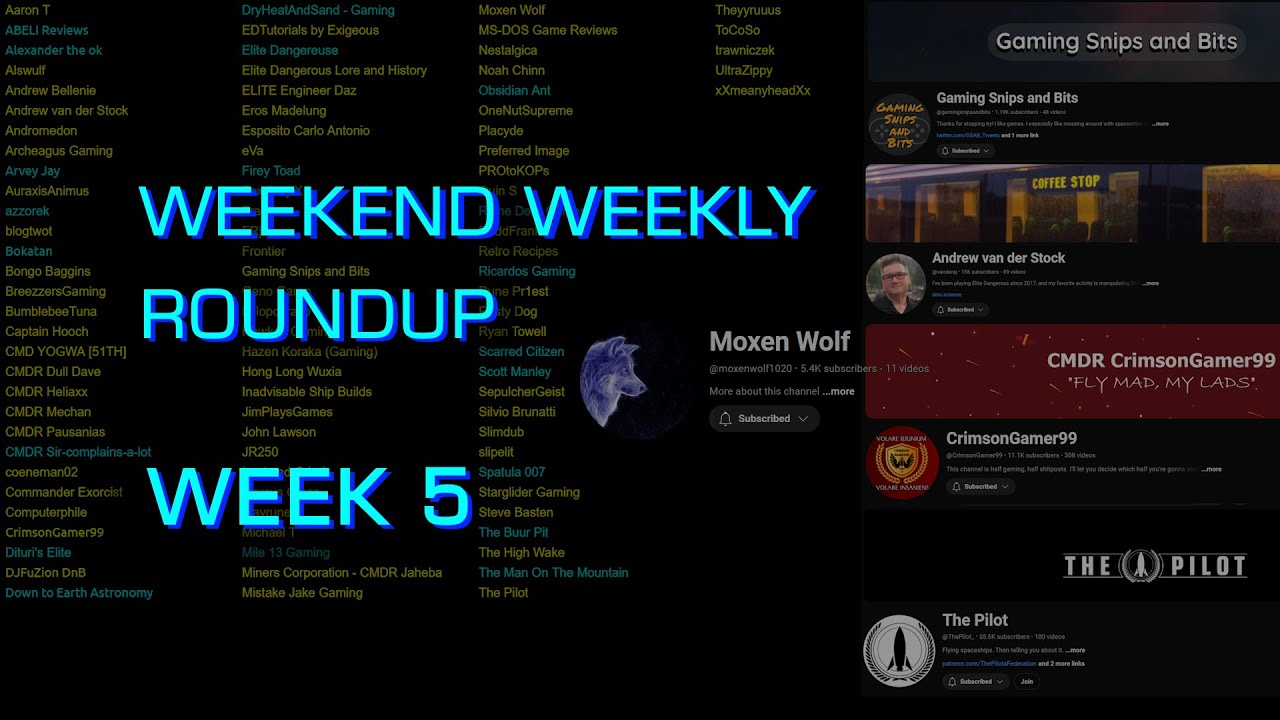 Weekly Roundup 5, check these out!