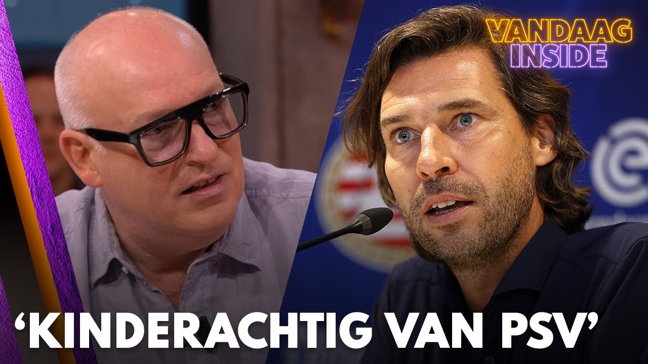 Ren&eacute; begrijpt niets van ontslag John de Jong: 'Kinderachtig van PSV' | VANDAAG INSIDE