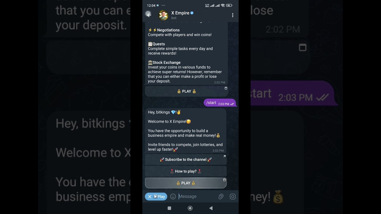 Solution to open or launch x empire. #xempire #crypto #bitcoin #cryptocurrency  x empire #telegram