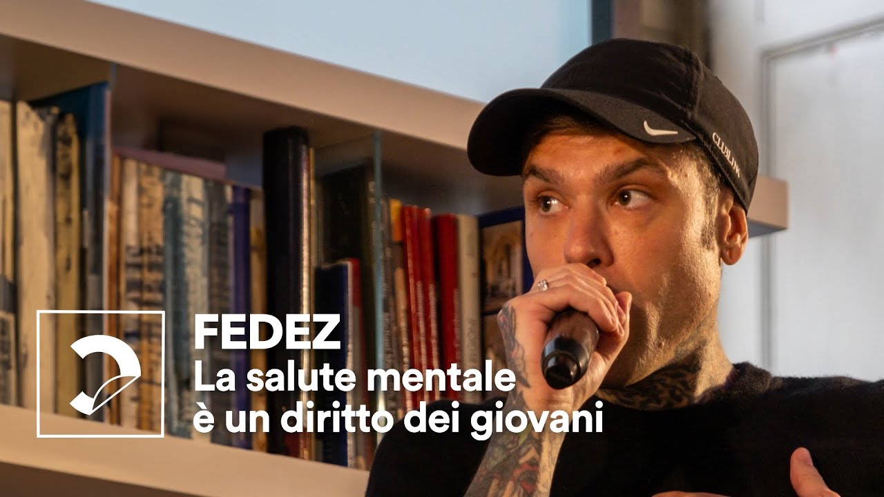 Incontro con Fedez | La salute mentale è un diritto dei giovani