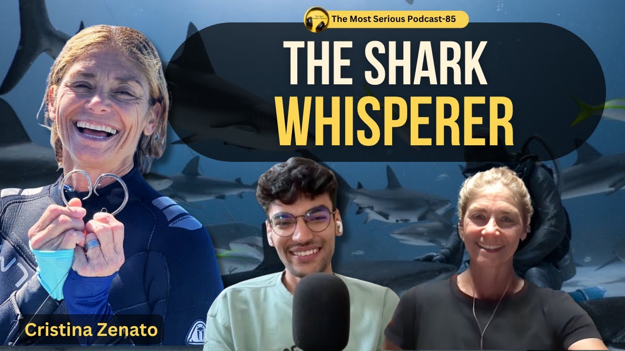 She swims with WILD SHARKS without fear | ft. Cristina Zenato | TMSP 85