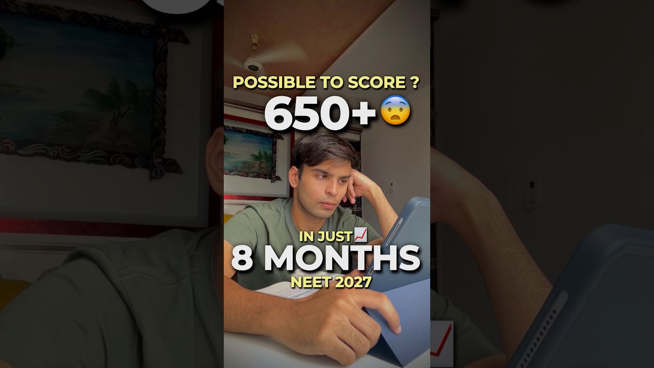 This Can Change😨 Your Last 8 Months📈 of NEET 2027