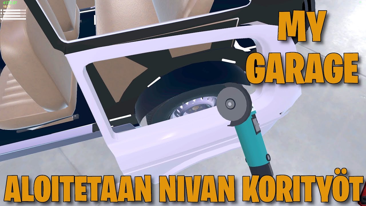 Aloitetaan Nivan Kority&ouml;t | My Garage #3